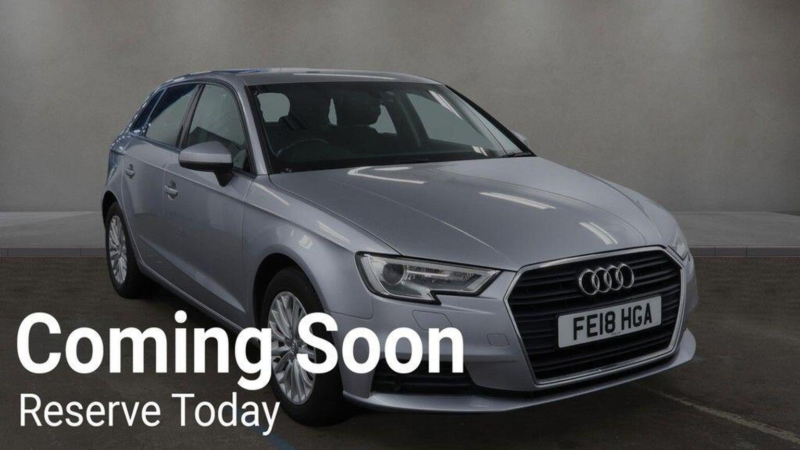 2018 Audi A3 1.5 Tfsi Cod Se Technik Sportback S Tronic Euro 6 (s/s) 5dr in Silver — image 1