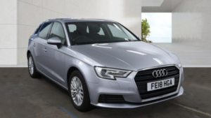 2018 Audi A3 1.5 Tfsi Cod Se Technik Sportback S Tronic Euro 6 (s/s) 5dr in Silver — image 2