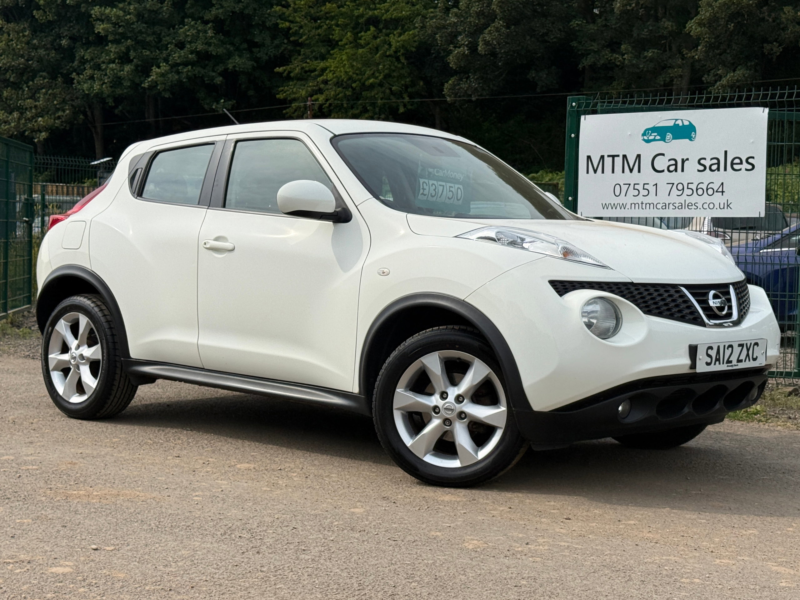 2012 Nissan Juke 1.6 Acenta SUV 5dr Petrol Manual Euro 5 (s/s) (117 Ps) in White — image 1