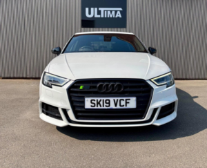 2019 Audi S3 2.0 Tfsi Black Edition Sportback S Tronic Quattro Euro 6 (s/s) 5dr in White — image 3