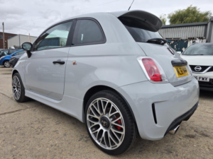 2011 Abarth 500 1.4 T-Jet Euro 5 3dr in Grey — image 3