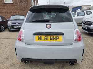 2011 Abarth 500 1.4 T-Jet Euro 5 3dr in Grey — image 4