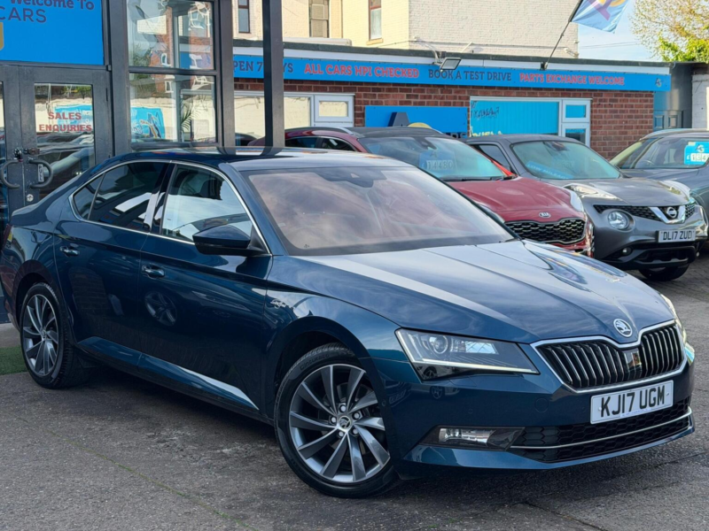 2017 Skoda Superb 2.0 Tdi Laurin & Klement Euro 6 (s/s) 5dr in Blue — image 1
