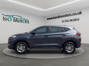 2018 Hyundai Tucson 1.7 Crdi Blue Drive S Euro 6 (s/s) 5dr in Grey — image 3