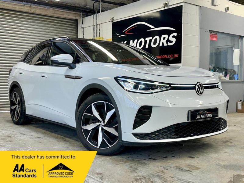 2021 Volkswagen Id.4 77kwh Gtx Auto 4motion 5dr in White — image 1