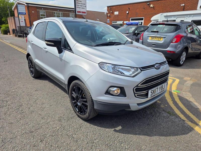 2017 Ford Ecosport 1.0t Ecoboost Titanium S 2WD Euro 6 (s/s) 5dr in Silver — image 1