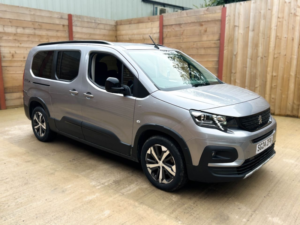 2024 Peugeot Rifter L2 Lwb 5 SEAT Auto Wheelchair Accessible Disabled Access Vehicle Wav in Grey — image 3
