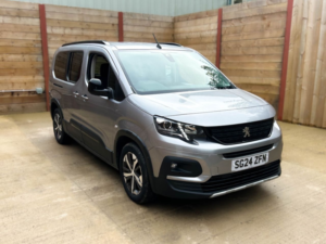 2024 Peugeot Rifter L2 Lwb 5 SEAT Auto Wheelchair Accessible Disabled Access Vehicle Wav in Grey — image 4