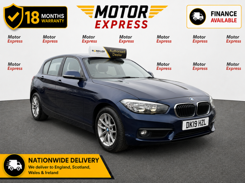 2019 BMW 1 Series 2.0 118d Se 5-Door in Blue — image 1