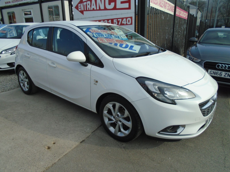 2016 Vauxhall Corsa 1.4i Ecoflex Sri Hatchback 5dr Petrol Manual Euro 6 (90 Ps) in White — image 1