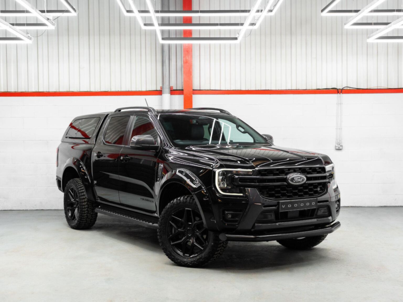 2023 Ford Ranger 2.0 Td Ecoblue Wildtrak Auto 4WD Euro 6 (s/s) 4dr in Black — image 1