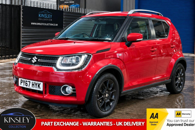 2018 Suzuki Ignis 1.2 Dualjet Mhev Sz5 Allgrip Euro 6 (s/s) 5dr in Red — image 1