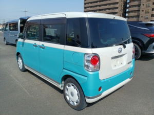 2016 Daihatsu Move Canbus 660 Kei Car in Turquoise — image 4