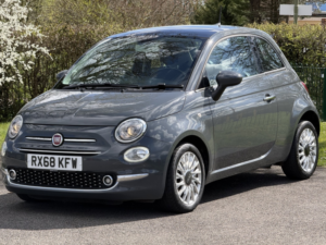 2018 Fiat 500 1.2 1.2 69hp Lounge in Grey — image 3