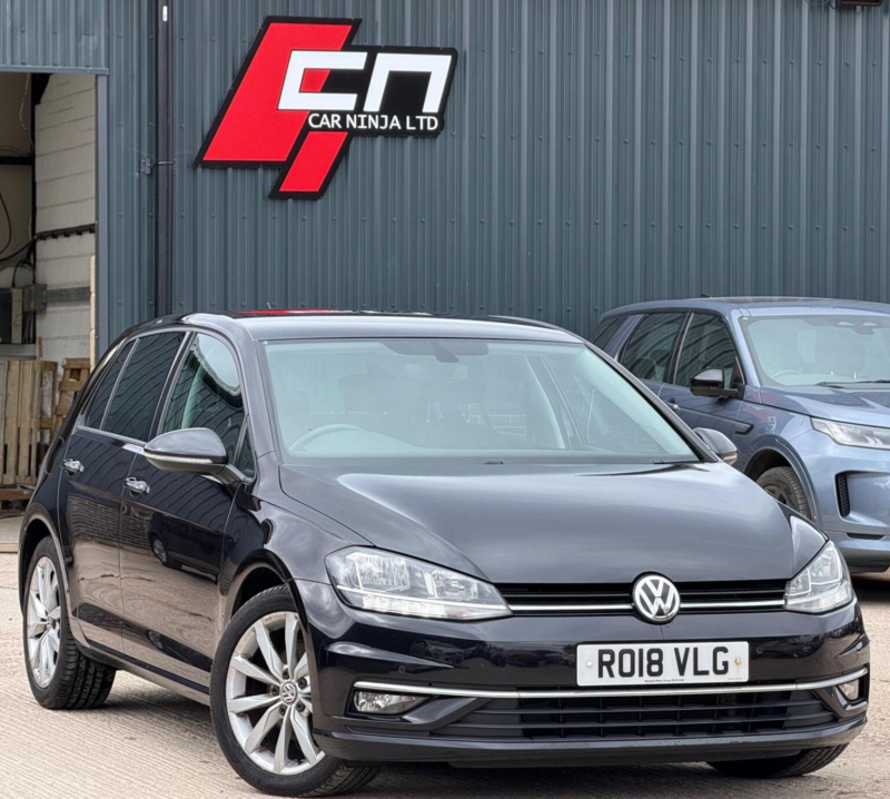 2018 Volkswagen Golf 2.0 Tdi Gt Euro 6 (s/s) 5dr in Black — image 1