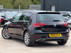 2018 Volkswagen Golf 2.0 Tdi Gt Euro 6 (s/s) 5dr in Black — image 3