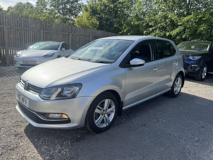 2017 Volkswagen Polo 1.2 Tsi Bluemotion Tech Match Hatchback 5dr Petrol DSG Euro 6 (s/s) (90 Ps) in Silver — image 3