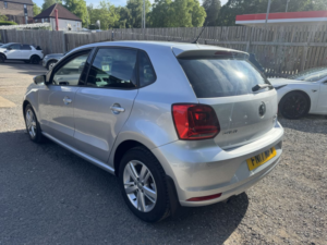 2017 Volkswagen Polo 1.2 Tsi Bluemotion Tech Match Hatchback 5dr Petrol DSG Euro 6 (s/s) (90 Ps) in Silver — image 4