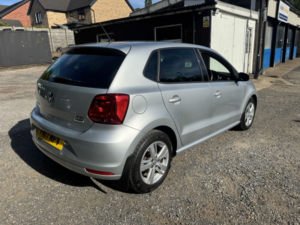 2017 Volkswagen Polo 1.2 Tsi Bluemotion Tech Match Hatchback 5dr Petrol DSG Euro 6 (s/s) (90 Ps) in Silver — image 5