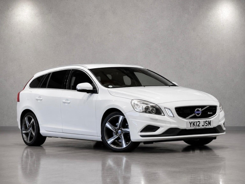 2012 Volvo V60 1.6 T4 R-Design Lux Nav Powershift Euro 5 5dr in White — image 1