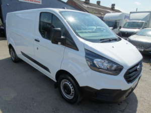 2023 Ford Transit Custom 2.0 300 Ecoblue Leader L2 H1 Euro 6 (s/s) 5dr in White — image 3