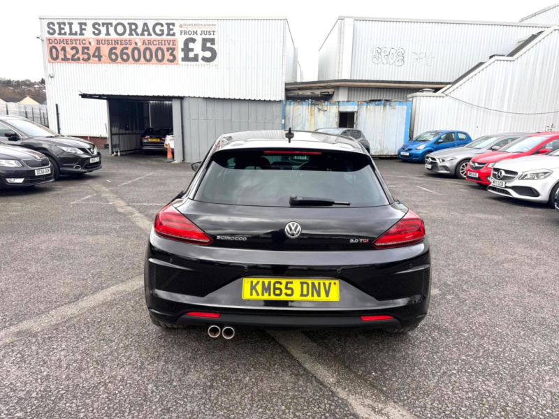 2015 Volkswagen Scirocco 2.0 Tdi Bluemotion Tech R-Line Euro 6 (s/s) 3dr in Black — image 1