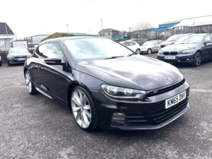 2015 Volkswagen Scirocco 2.0 Tdi Bluemotion Tech R-Line Euro 6 (s/s) 3dr in Black — image 2