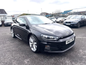 2015 Volkswagen Scirocco 2.0 Tdi Bluemotion Tech R-Line Euro 6 (s/s) 3dr in Black — image 3