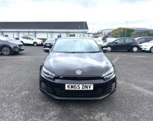 2015 Volkswagen Scirocco 2.0 Tdi Bluemotion Tech R-Line Euro 6 (s/s) 3dr in Black — image 5