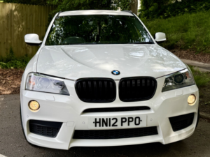 2012 BMW X3 2.0 X3 Xdrive20d*msport 4wd*auto-Xenon-Leather-2kys*great Value Suv* in White — image 2