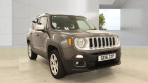 2016 Jeep Renegade 2.0 Renegade My16 2.0 Multijet Ii 140hp 4WD Limited Grey 5dr Leather+satnav in Grey — image 3