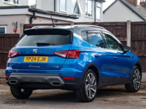 2024 SEAT Arona 1.0 Tsi Fr Sport DSG Euro 6 (s/s) 5dr in Blue — image 2