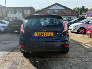2014 Ford Fiesta 1.25 Style Euro 5 3dr in Blue — image 6