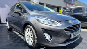 2018 Ford Fiesta 1.0t Ecoboost Titanium X Euro 6 (s/s) 5dr in Grey — image 2