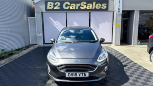 2018 Ford Fiesta 1.0t Ecoboost Titanium X Euro 6 (s/s) 5dr in Grey — image 3