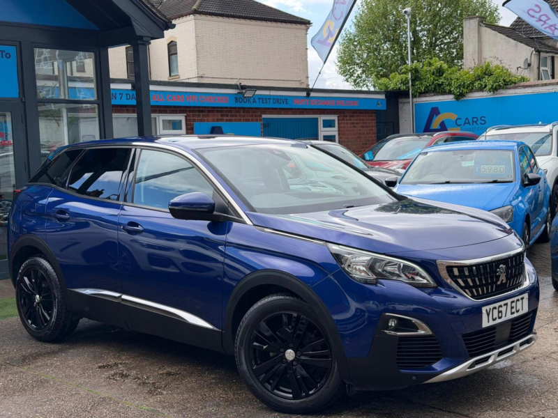 2017 Peugeot 3008 1.6 Bluehdi Allure Euro 6 (s/s) 5dr in Blue — image 1