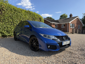 2016 Honda Civic 1.6 I-Dtec Sport in Blue — image 4