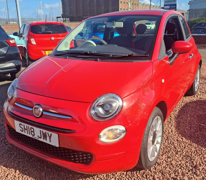 2018 Fiat 500 1.2 500 Pop Star 1.2 69hp in Red — image 1