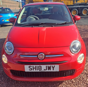 2018 Fiat 500 1.2 500 Pop Star 1.2 69hp in Red — image 2