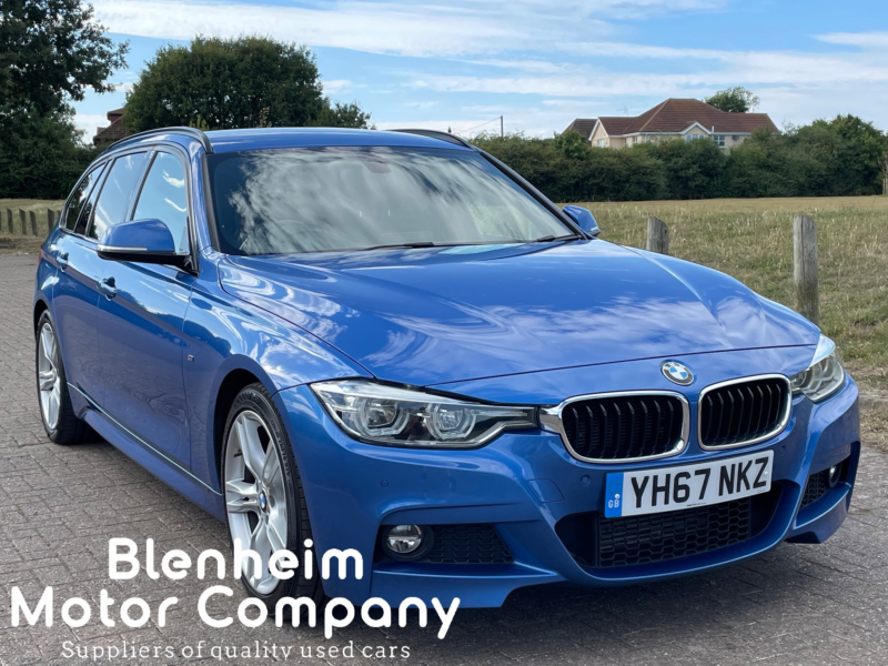 2017 BMW 3 Series 320d (190bhp) M Sport Touring 5dr Auto (67) Reg in Blue — image 1