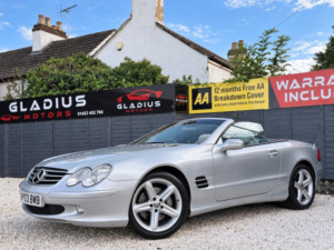 2003 Mercedes-Benz Sl 5.0 Sl500 2dr in Silver — image 4