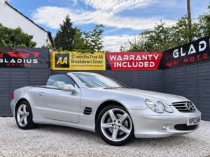 2003 Mercedes-Benz Sl 5.0 Sl500 2dr in Silver — image 5