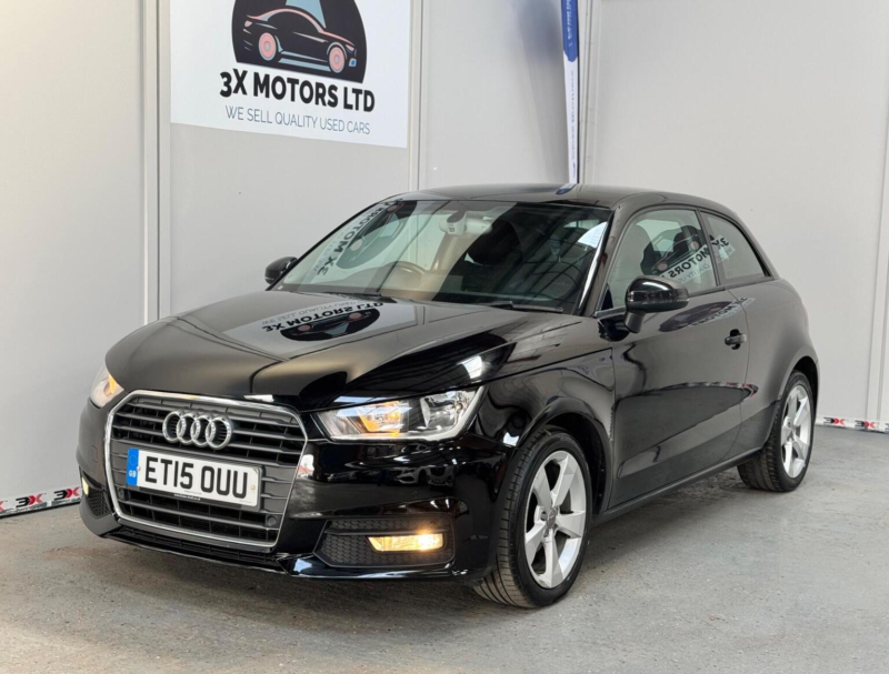 2015 Audi A1 1.0 Tfsi Sport Euro 6 (s/s) 3dr in Black — image 1