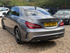 2018 Mercedes-Benz Cla 1.6 Cla180 Amg Line Coupe Euro 6 (s/s) 4dr in Grey — image 2