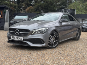 2018 Mercedes-Benz Cla 1.6 Cla180 Amg Line Coupe Euro 6 (s/s) 4dr in Grey — image 4