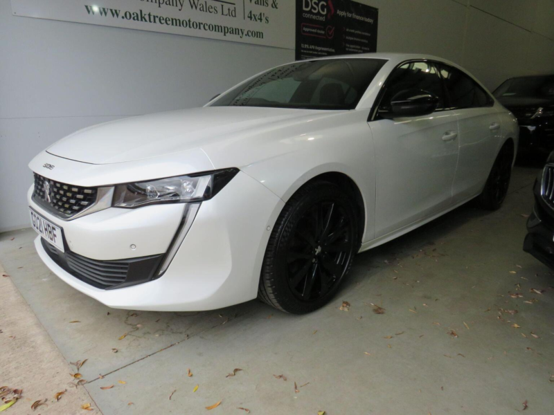 2021 Peugeot 508 1.2 Puretech Gt Line Fastback Eat Euro 6 (s/s) 5dr in White — image 1