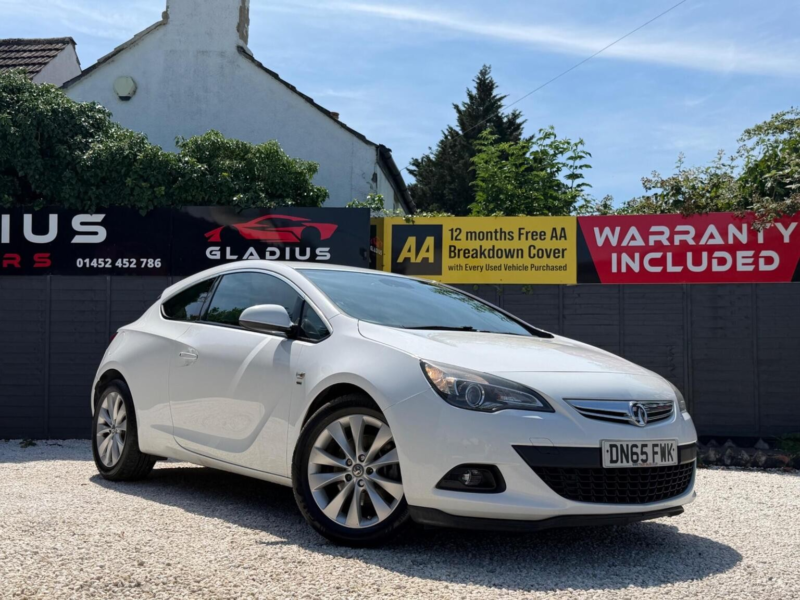 2016 Vauxhall Astra Gtc 1.4i Turbo Sri Euro 6 (s/s) 3dr in White — image 1