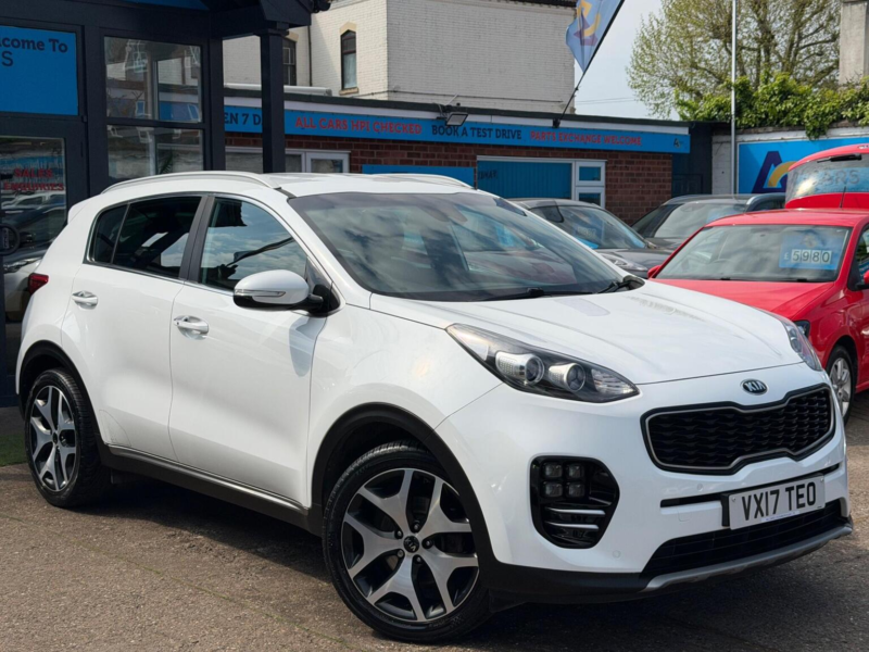 2017 Kia Sportage 1.7 Crdi Gt-Line Edition Euro 6 (s/s) 5dr in White — image 1
