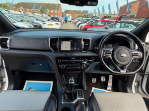 2017 Kia Sportage 1.7 Crdi Gt-Line Edition Euro 6 (s/s) 5dr in White — image 2