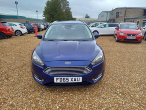 2015 Ford Focus 1.5 Tdci Titanium Euro 6 (s/s) 5dr in Blue — image 2